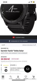 Garmin Tactix Delta Solar Sapphire TOP STAV - 6
