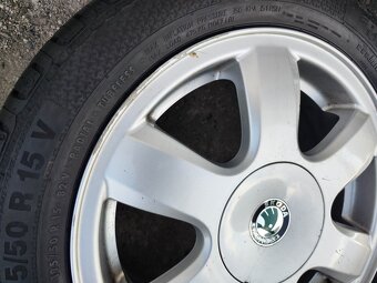 15"alu sada 5x100 origo Škoda Fabia Roomster Ibiza Polo - 6