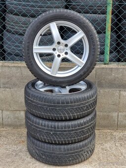 215/55/17 Alu kola Dezent 5x112 celoroční - 6