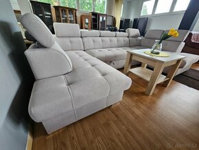 Rohová  moderni sedací Alllaska  "U" NOVINKA - 6