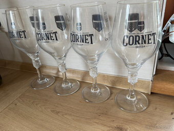 Pivní sklenice Cornet Belgian original - 4 kusy NOVÉ - 6
