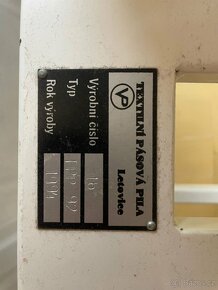 Pásová pila textil V50 - 6