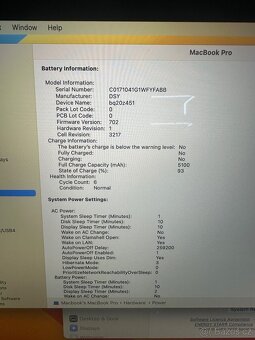 Macbook Pro 13” 2017 512GB 16GB RAM Bat 6 cykl. - 6