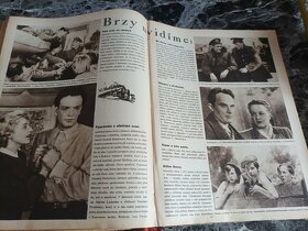 Stará kniha ,svázané časopisy - Kinorevue. - 6