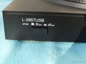 Gramofon LENCO L 3867 USB poloautomat, MM přenoska - 6