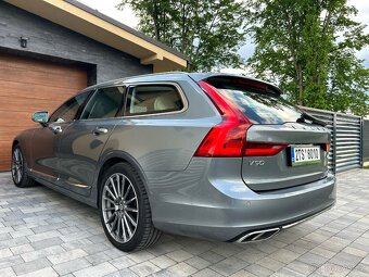 Volvo V90 D5,173kw,2019,87tis km,4x4,Polestar,nová STK - 6