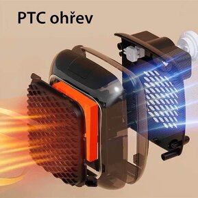 NASTAVITELNÝ LED OHŘÍVAČ VZDUCHU - 6
