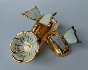 Krásná porcelánová zlatě smaltovaná sada Limoges - 6
