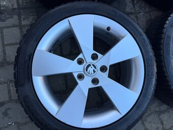 ORIGINÁL Alu Škoda DENOM R17, 5x112 - vč. pneu - 6