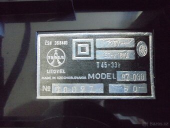 přenosný gramofon Tesla GZ030 - funkční - 6
