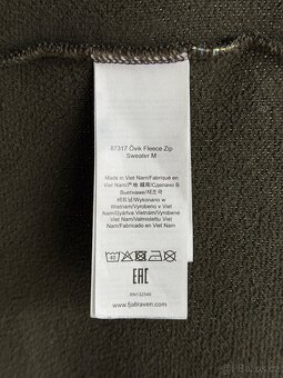 Myslivecká outdoor mikina Fjallraven Ovik Fleece Zip Sweater - 6