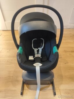 Autosedačka vajíčko Cybex aton B2 i-size + základna base one - 6