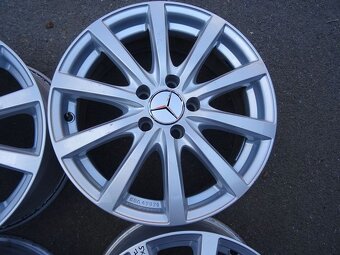Alu disky na Mercedes, 17", 5x112, ET 40, šířka 7J - 6