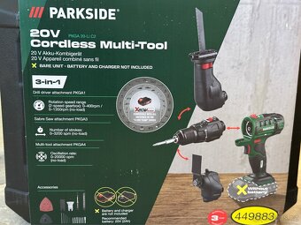 Aku kombinované nářadí | Parkside - 6