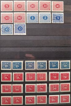 Československé známky - 1 - 6