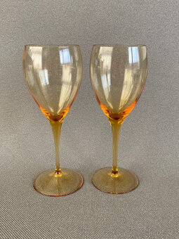 Moser 2x sklenice Optic 350ml, topasové sklo - 6