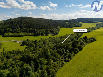Horní Dlouhá, pozemek 8.880 m2 - 6