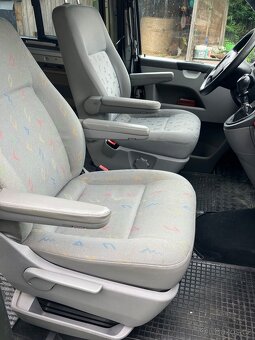 Přední sedačky VW T5, T5.1 caravelle, transporter - 6