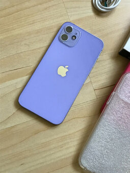 ‼️ iPhone 12 128GB Fialový / KRÁSNÁ ELEGANTNÍ BARVA ‼️ - 6