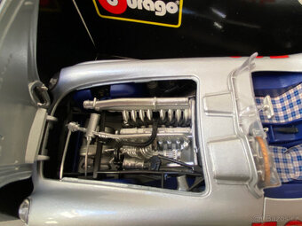 Mercedes Benz 300 SLR, Bburago, 1:18 - 6