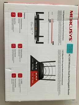 WIFI router TP-Link Mercusys AC12G + příslušenství - 6