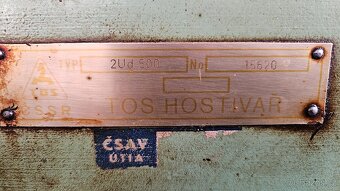 Univerzální hrotová bruska 2UD 500. - 6