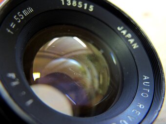 Objektiv Auto Revuenon (Tamiyoka) 1.4/55 - m42 - 6