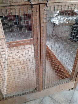 Velká  voliera pro papoušky, malá  klec - 6