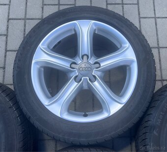 Audi A4 - 17" alu + zimní 225/50 R17 Matador 7-8mm - 6
