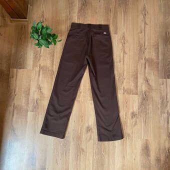 Hnědé dickies kalhoty velikosti 28x32 - 6