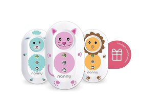 Jablotron BM-02 Monitor dechu Nanny + se dvěma podložkami - 6