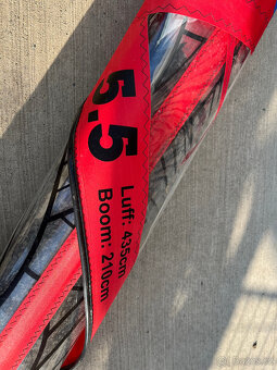 F2 CHECKER 5.5 PLACHTA + RÁHNO 160-210CM - 6
