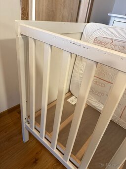 Postýlka pro miminko SUNDVIK Ikea s matrací - 6