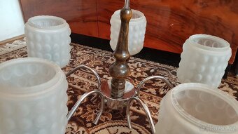 Lustr 5ti ramenný, chrom - 6