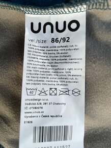 Unuo softshellová bunda bagry, čepice a nákrčník - NOVÉ - 6