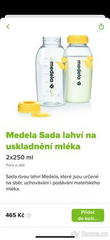 Odsávačka Medela Swing Maxi Double + nástavce Hands Free - 6