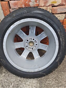 ALU Audi 5x112 17" se zimními pneu 225/50 R17 - 6