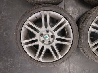 ►ALU KOLA  ŠKODA • 5X112 • R18 • ET46 • 225/40R18 ◄ - 6
