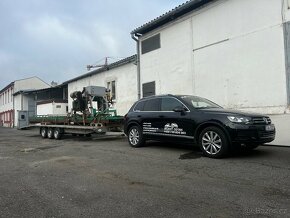 Odtah zemědělské techniky  nadměrný náklad - 6