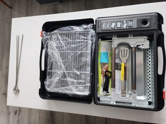 Přenosný plynový gril v kufříku – nový - 6