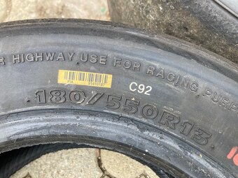 Pneu Slick Dunlop/Hankook r13 - 6