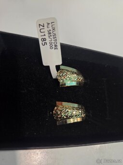 Zlaté náušnice 2.25g ZLATO - 6