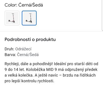 Koloběžka OXELO MID9 - 6