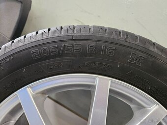 Alu kola Spider 16" Octavia RS,pneu 205/55/16 Michelin 7 mm - 6