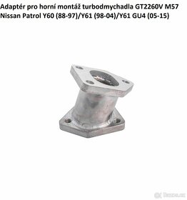 Nissan Patrol M57 - Příslušenství pro horní montáž turba atd - 6