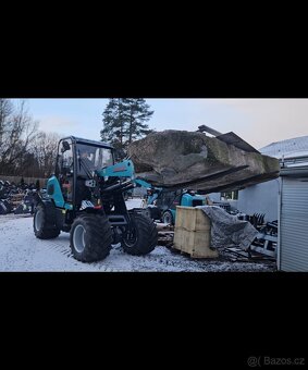 kloubový nakladač 4350a, motor kubota - 6