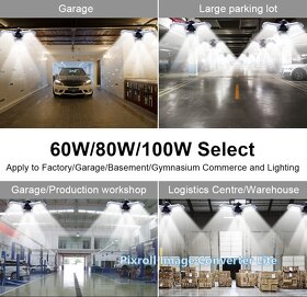 100W LED SVĚTLO E27 S MĚNITELNÝM ÚHLEM SVĚTLA - 6