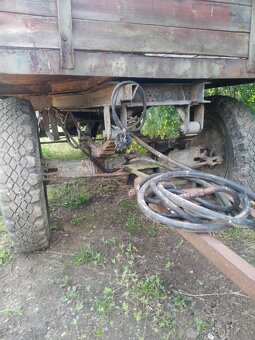 Vlek za traktor sklápěcí 5 tun - 6