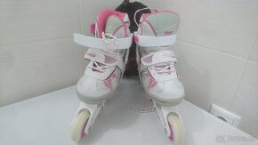 INLINE SET NOVÉ KOLEČKOVÉ BRUSLE ZEALOT 29-32+ CHRÁNIČE - 6
