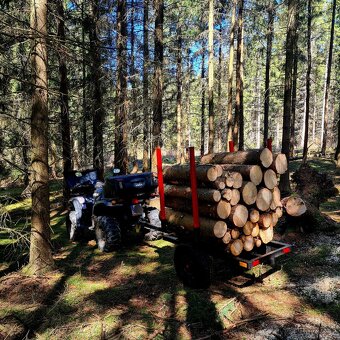 Vyvážečka  dřeva  použitá - 6